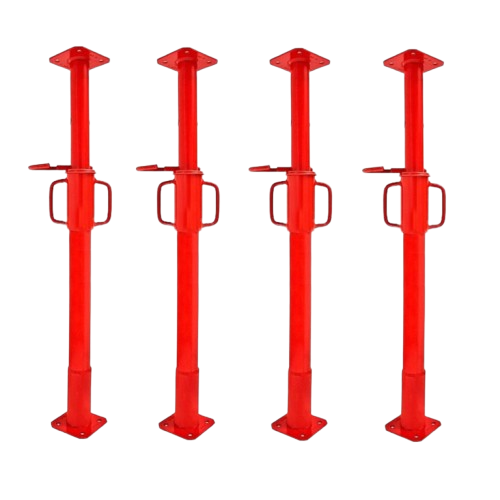LocSal - Locadora de Equipamentos 3 escoras vermelhas